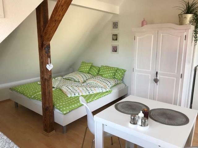 Liebevoll Eingerichtete Ferienwohnung Im Dg สเวนเคา ภายนอก รูปภาพ